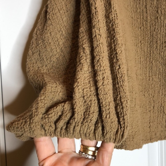 Orimono Berlin Cropped Tan Top S - Picture 2 of 7